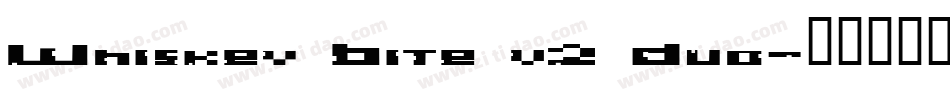 Whiskey Bite v2 Duo字体转换